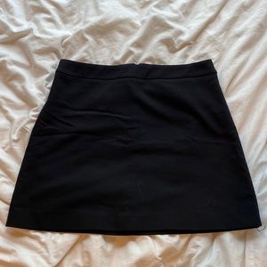 Express black mini skirt